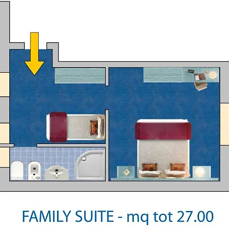 Szálloda Meridianus Lignano Sabbiadoro