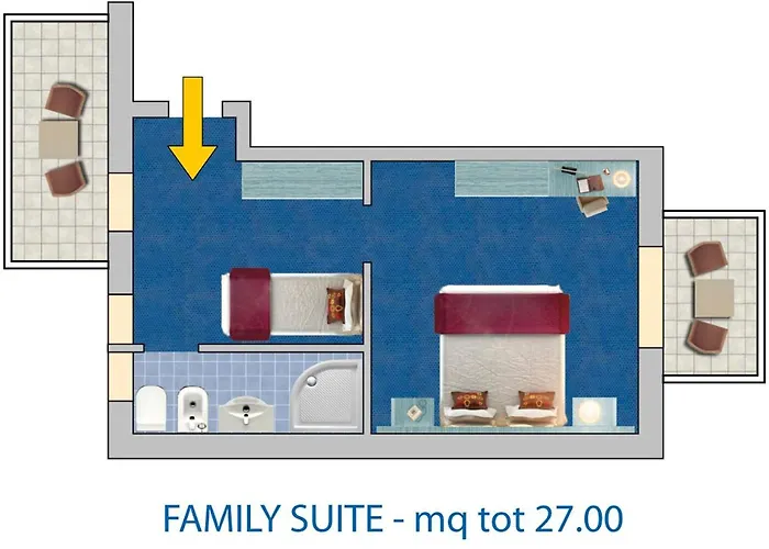 Отель Meridianus Линьяно-Саббьядоро